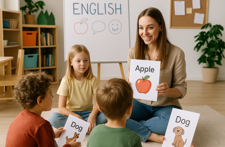 Nauka angielskiego przez zabawę i metodykę